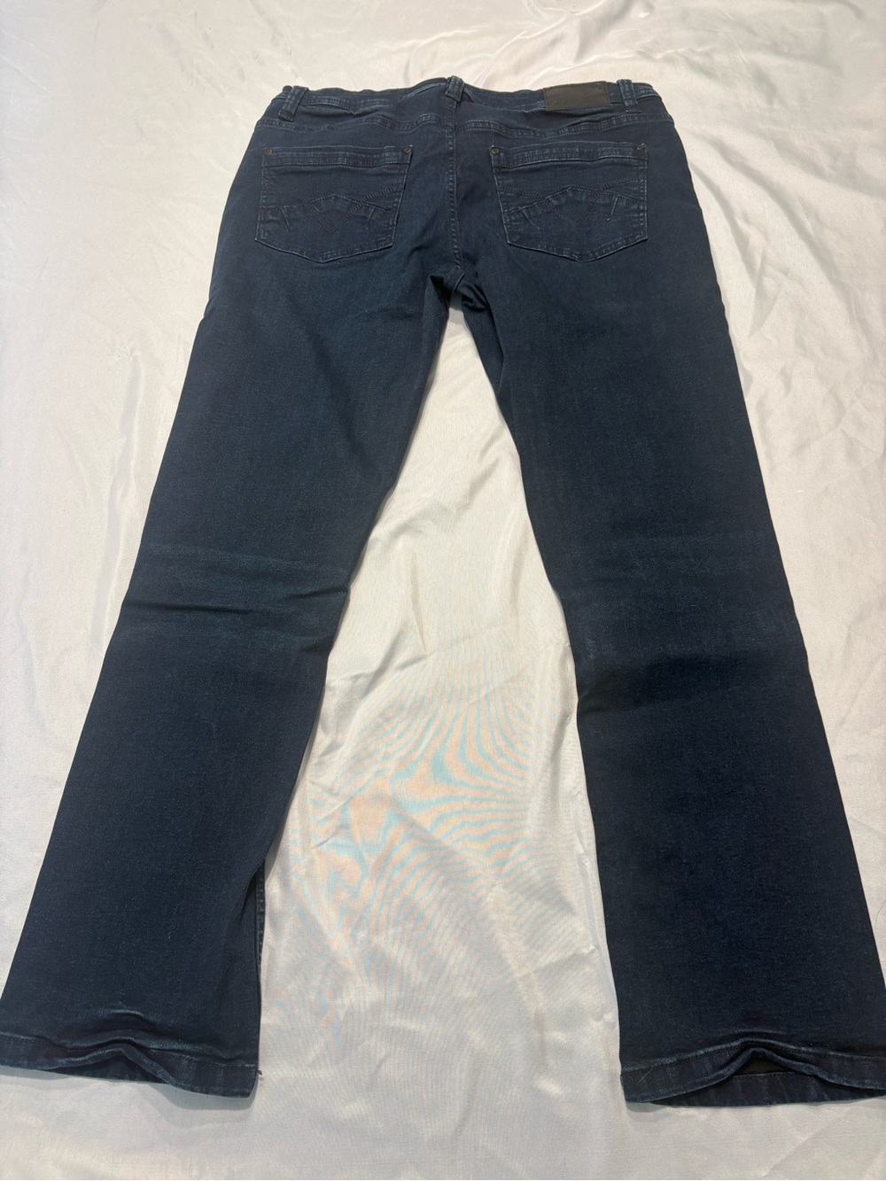 Men's Artful Rebel Straight Jeans in Dark Blue - Classic Straight Fit 34x30